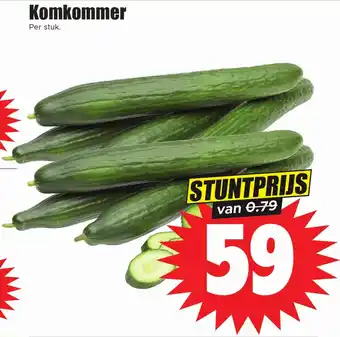 Dirk Komkommer aanbieding