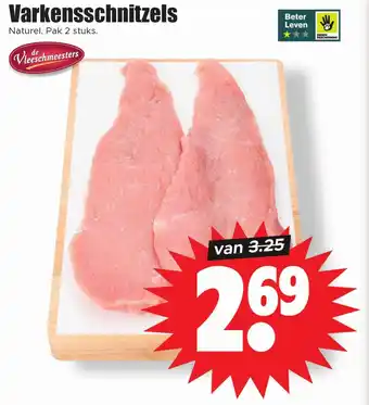 Dirk Varkensschnitzels aanbieding