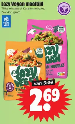 Dirk Lazy Vegan maaltijd aanbieding