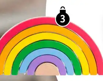 Kruidvat Houten regenboog aanbieding