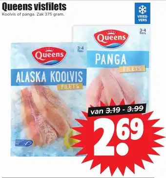 Dirk Queens visfilets aanbieding