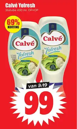 Dirk Calvé Yofresh aanbieding