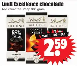 Dirk Lindt Excellence chocolade aanbieding