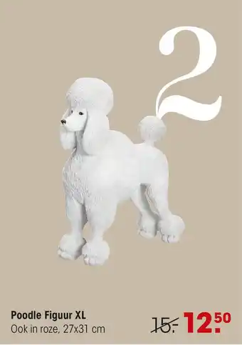 Kwantum Poodle Figuur Roze aanbieding