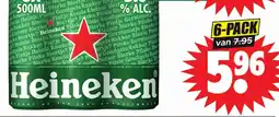 Dirk Heineken bier of 0.0% aanbieding