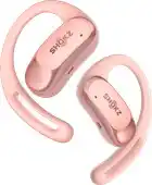 Bol.com Shokz OpenFit Air - Open-ear - Sporthoofdtelefoon - Draadloze Oordopjes - Roze aanbieding