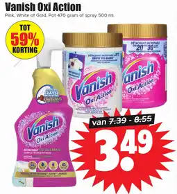 Dirk Vanish Oxi Action aanbieding