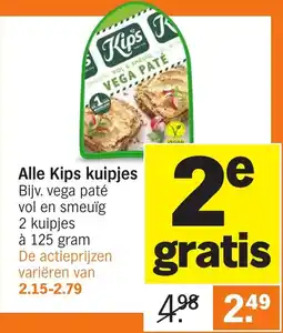 Albert Heijn Alle Kips kuipjes aanbieding