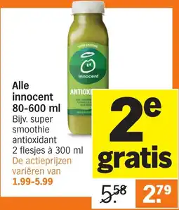 Albert Heijn Alle innocent aanbieding