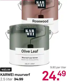 Karwei Karwei muurverf aanbieding