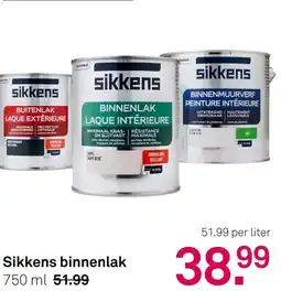 Karwei Sikkens binnenlak aanbieding