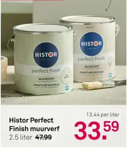 Karwei Histor Perfect Finish muurverf aanbieding