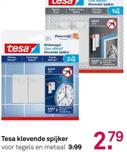 Karwei Tesa klevende spijker aanbieding