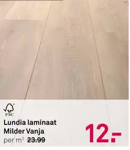 Karwei Lundia laminaat Milder Vanja aanbieding