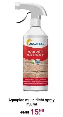 Karwei Aquaplan muur dicht spray aanbieding