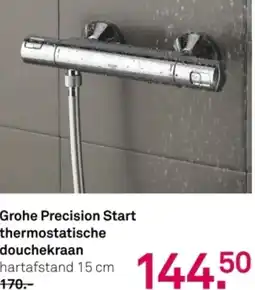 Karwei Grohe Precision Start thermostatische douchekraan aanbieding