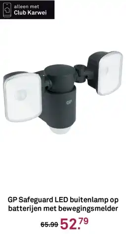 Karwei Gp safeguard led buitenlamp aanbieding