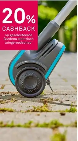 Karwei Op geselecteerde gardena elektrisch tuingereedschap' aanbieding