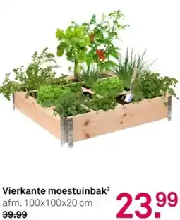 Karwei Vierkante moestuinbak² aanbieding