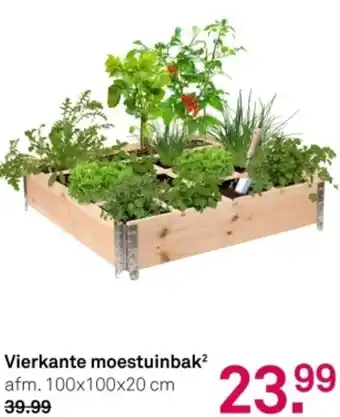 Karwei Vierkante moestuinbak² aanbieding