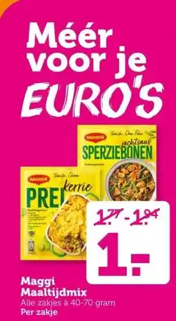 Coop Maggi Maaltijdmix aanbieding