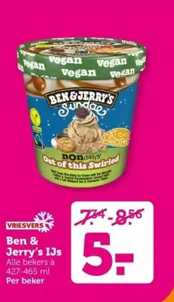 Coop Ben & Jerry's IJs aanbieding