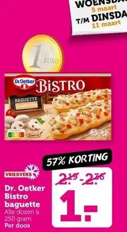 Coop Dr. Oetker Bistro baguette aanbieding