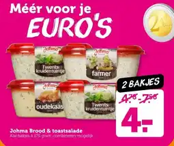 Coop Johma Brood & toastsalade aanbieding