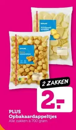 Coop PLUS Opbakaardappeltjes aanbieding