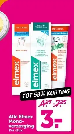 Coop Alle Elmex Mond verzorging aanbieding