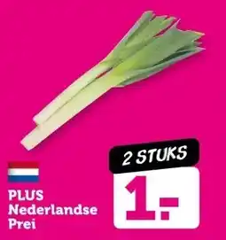 Coop PLUS Nederlandse Prei aanbieding