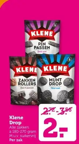 Coop Klene Drop aanbieding