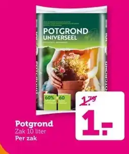 Coop Potgrond aanbieding