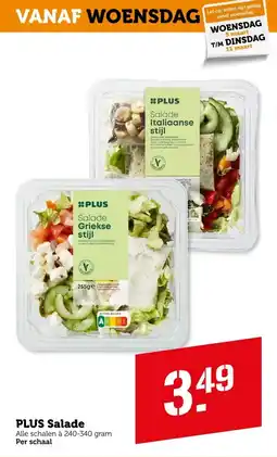 Coop PLUS Salade aanbieding