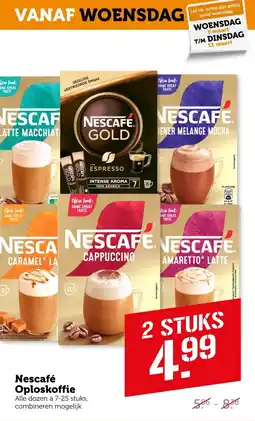 Coop Nescafé Oploskoffie aanbieding