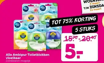 Coop Alle Ambipur Toiletblokken vloeibaar aanbieding