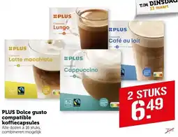 Coop PLUS Dolce gusto compatible koffiecapsules aanbieding