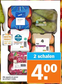 Albert Heijn Alle appels en peren aanbieding