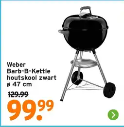 GAMMA Weber barb-b-kettle houtskool zwart aanbieding