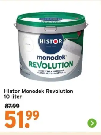 GAMMA Histor Monodek Revolution aanbieding