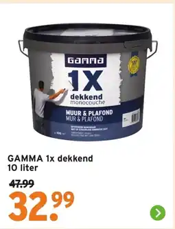 GAMMA GAMMA 1x dekkend aanbieding