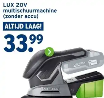 GAMMA LUX 20V multischuurmachine aanbieding