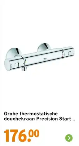 GAMMA Grohe thermostatische douchekraan Precision Start aanbieding