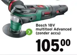 GAMMA Bosch 18V multitool Advanced aanbieding