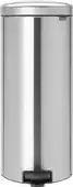 Bol.com Brabantia NewIcon Prullenbak - 30 liter - Matt Steel aanbieding