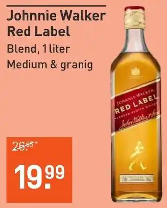 Albert Heijn Johnnie Walker Red Label aanbieding