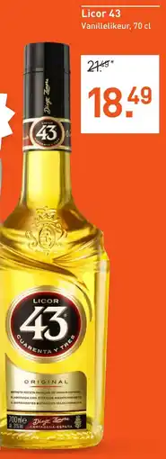 Albert Heijn Licor 43 aanbieding