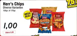 Budget Food Herr's Chips aanbieding