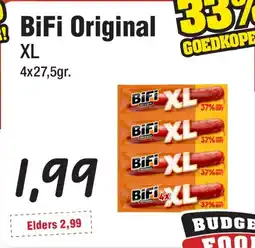 Budget Food BiFi Original aanbieding