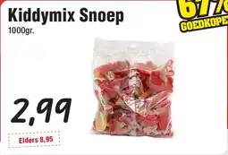 Budget Food Kiddymix Snoep aanbieding